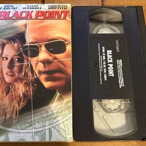 Artisan Black Point VHS Tape with Colorful Cover